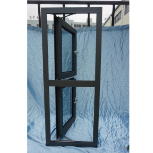 Double Glazed Aluminium Casement windows, Hinge Window, Hurricane Impact, Colonial Bar, For Kitchen, Room