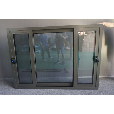 Double Glazed Aluminum Horizontal Sliding Glass Windows, Sliding Window Manufacturer, Double Glazed, For Kitchen, Bedroom, Dining Room