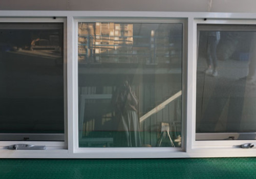 As2047 Double Glazed Aluminium Windows, Aluminum Chain Winder Awning Windows, Soundproof, Thermal Broken, Double Glazed, For Shower Room, Kitchen