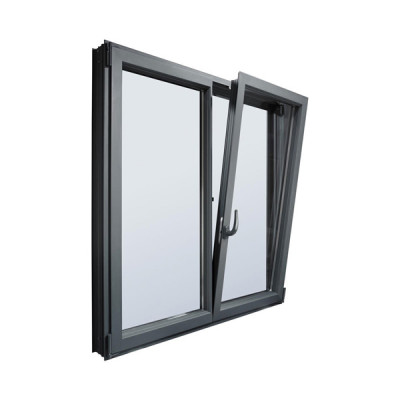 Aluminium Door and Window Manufacturer, Thermal Broken Tilt & Turn Window, Soundproof, Triple Glazed, For Kitchen, Bathroom, Kids Room