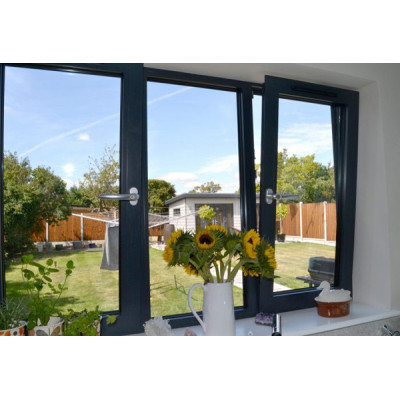 Aluminium Door and Window Manufacturer, Thermal Broken Tilt & Turn Window, Soundproof, Triple Glazed, For Kitchen, Bathroom, Kids Room
