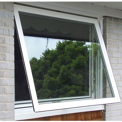 UPVC Windows and Doors, Vinyl Awning Windows, High Anti UV, Project Window For Kitchen, Bathroom