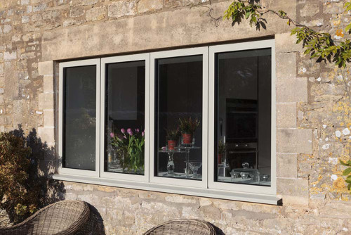 Double Glazed Aluminium Bifold Windows Manufacturer, Custom Folding Windows, For Kitchen, Room
