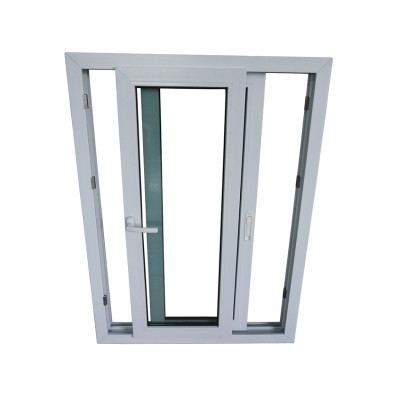 Custom UPVC Window Manufacture, Double Glazing Vinyl Sliding Window, For Sunroom