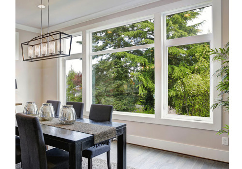 UPVC Double Glazing Fixed Windows, Modern Design, Soundproof, For Residential Housing