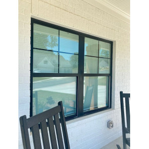 Aluminium Sash Windows, Double Hung Windows, American Style, Colonial Bar, For Living Room, Bedroom, Kitchen