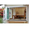 European Style UPVC Folding Windows, Soundproof, Bifolding Window For Living Room
