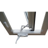 UPVC Hand Crank Push Out Windows, Wind Out Awning Window For Kitchen, Bedroom