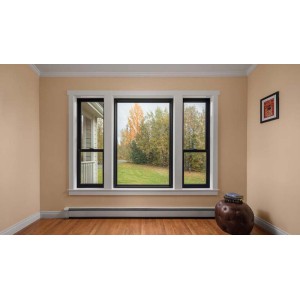 Aluminum Combination Windows Factory, Door And Window Combination, Heat Insulation, Soundproof, European Style, Project Window For Hall