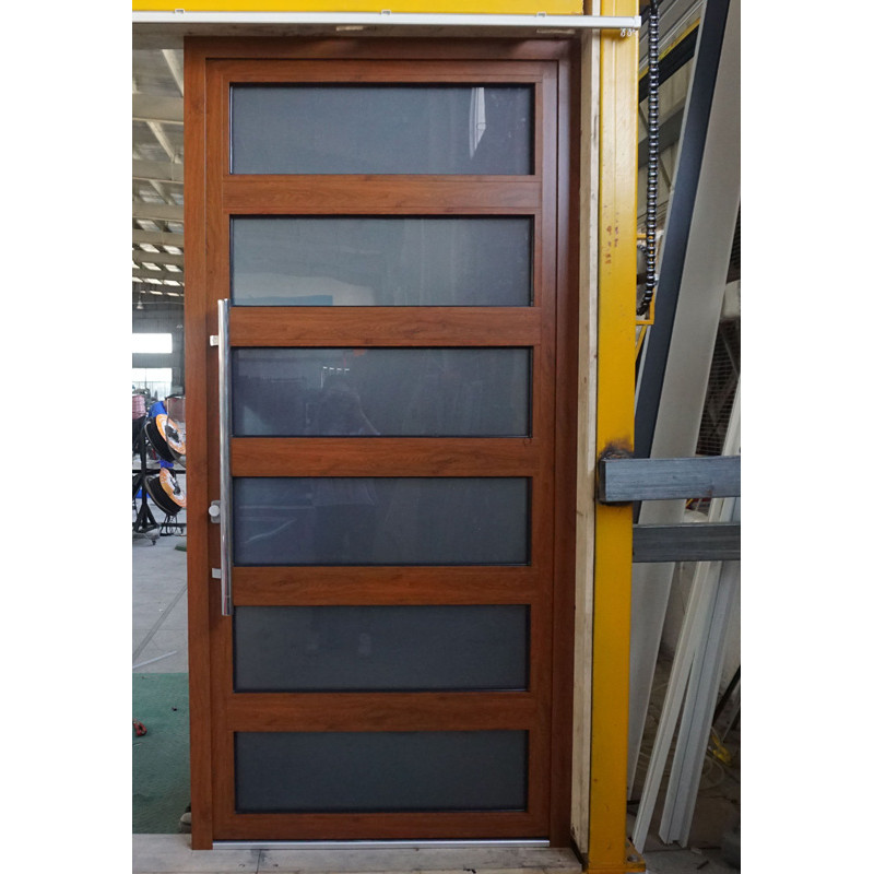 Aluminum Front Entry Door Factory, Safety Glazed Casement Door, Soundproof, French Style, For Bedroom, Entrance