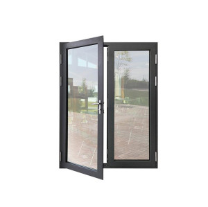 Aluminum French Doors Manufacturer, Commercial Aluminum Doors, Soundproof, French Style, For Balcony, Living