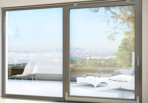 Double Glazed Aluminium Tilt And Sliding Patio Doors, Soundproof, For Kitchen