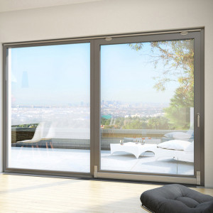 Double Glazed Aluminium Tilt And Sliding Patio Doors, Soundproof, For Kitchen