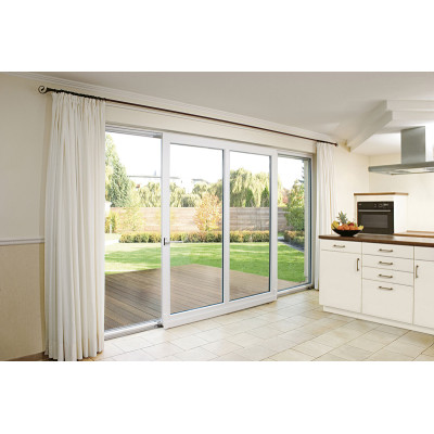 Double Glazed Aluminium Tilt And Sliding Patio Doors, Double Glazing Tilt Sliding Door, For Living Room