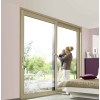 Double Glazed Aluminium Tilt And Sliding Patio Doors, Double Glazing Tilt Sliding Door, For Living Room