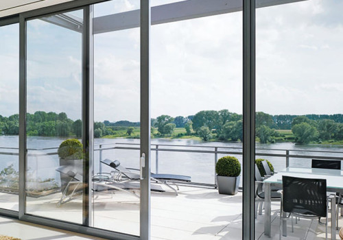 Thermally Broken Aluminum Frame Lift Sliding Door Factory, Energy Efficiency, Air Tightness, Double Glazed, For Commercial, Villa, Garden
