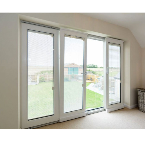 High Quality UPVC Tilt and Sliding Door, Waterproof, Double Glazing, Patio Door, For Balcony, Living Room