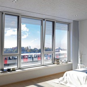 German Aluminium Tilt Turn Windows Supplier, Tilt In Windows, Australian Standard, Thermally Broken, Ventilation, For Bedroom, Kitchen
