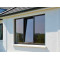 Aluminium Tilt And Turn Window Supplier, Tilt Windows For Security, Soundproof, Air Ventilation, For Bathroom, Kitchen