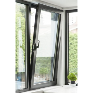 Thermally Broken Aluminium Tilt Windows Manufacturer, Tilt And Turn Windows Price, Soundproof, Ventilation, For Bedroom, Kitchen