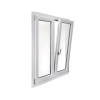 Custom UPVC Tilt Window Supplier, Air tightness Tilt Double Glass Windows, For Living Room