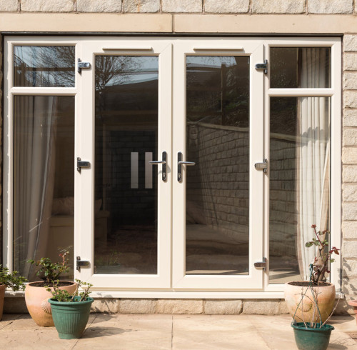 UPVC Profile Windows and Doors, Australian Standard Combination Door, Heat Resistant, For Gardon