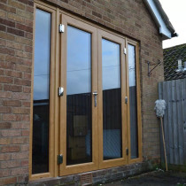 UPVC Profile Windows and Doors, Australian Standard Combination Door, Heat Resistant, For Gardon
