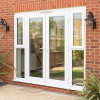 UPVC Profile Windows and Doors, Australian Standard Combination Door, Heat Resistant, For Gardon