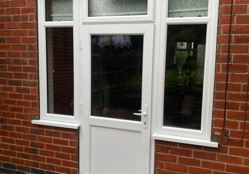 Custom UPVC Combination Doors, Double Glazing, Waterpoof, For Balcony