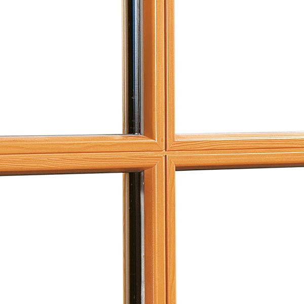 Alumminum Clad Timber Hand Crank Window  Corner Joint 