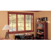 Aluminium Clad Timber Combination Window, Double Glass, Heat Insluation, Soundproof, For Villa, Balcony