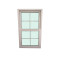 UPVC Single Hung Windows, Double Glass, Waterproof, Window Manufacturer, For Kitchen