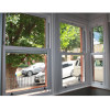 UPVC Double Hung Windows, Double Glass, Waterproof, Window Manufacturer, For Kitchen