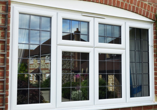 AS2047 Certified UPVC Combination Windows, Soundproof, Double Glazing, For Gardon House