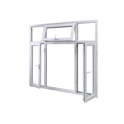 AS2047 Certified UPVC Combination Windows, Soundproof, Double Glazing, For Gardon House