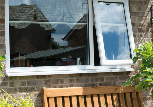 Custom UPVC Sound-Proof Windows, Vinyl Hinged Window for Kitchen, Bathroom