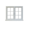 Custom UPVC Sound-Proof Windows, Vinyl Hinged Window for Kitchen, Bathroom