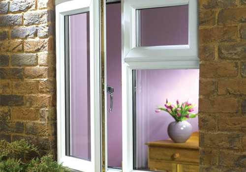 Certified UPVC Windows Manufacturer, Push Out Sound-Proof Windows, Colonial Bar, For Residential House