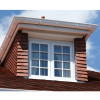 Certified UPVC Windows Manufacturer, Push Out Sound-Proof Windows, Colonial Bar, For Residential House