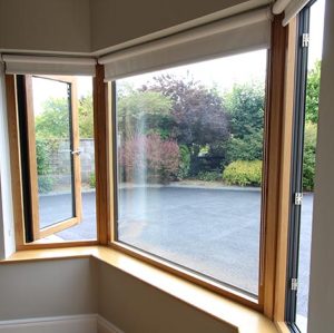 Aluminium Clad Timber Bay & Bow Window, Double Glass, Save Energy, Heat Insluation, Soundproof, For Residence, Balcony and Living Room