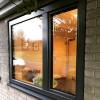 Aluminium Clad Timber Sound-Proof Window, Triple Glass, Heat Insluation, Save Energy, For Living Room
