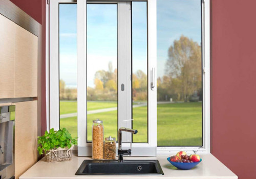 High Quality UPVC Windows and Doors, Hurricane Impact Window, Modern Style, For Bedroom