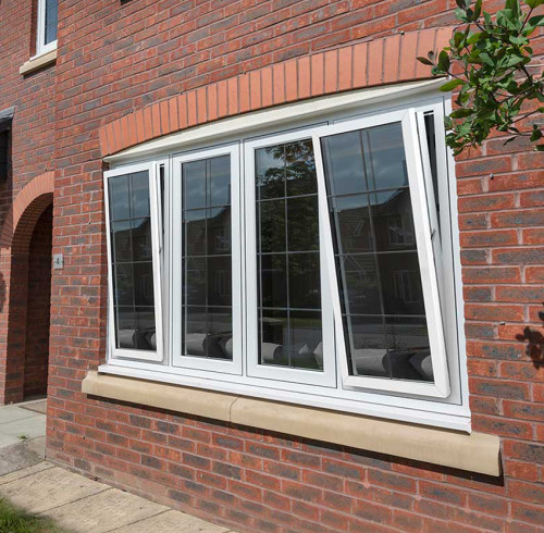 Custom UPVC Passive House Windows and Doors, Waterproof, High Anti UV, For Living Room