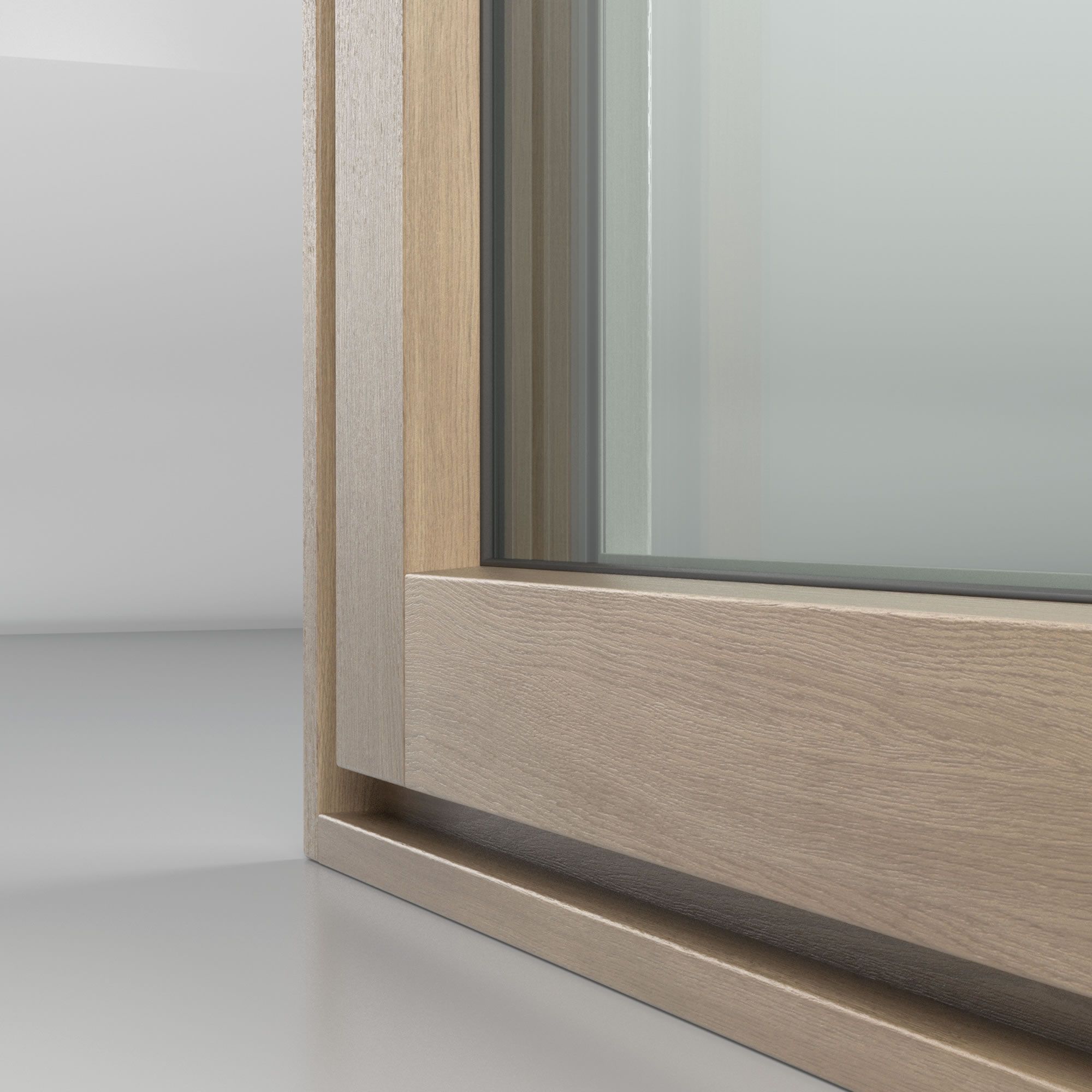 ROPO Timber Casement Doors Corner Joint