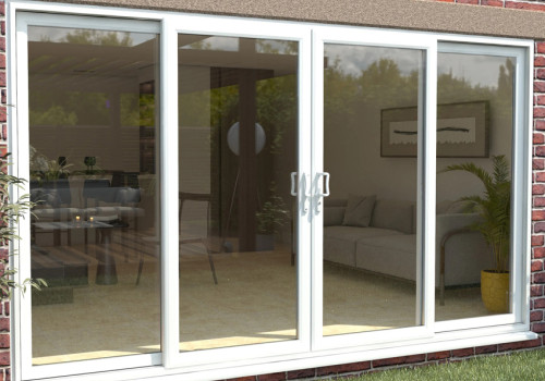 Custom UPVC Windows and Doors Manufacturer, Hurricane Proof Vinyl Sliding Door, For Sunroom