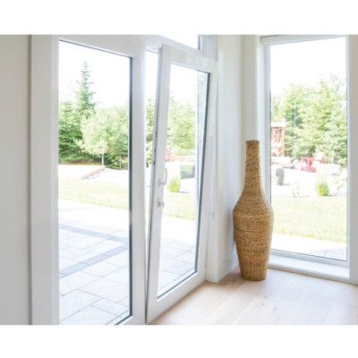Certified uPVC Doors, UPVC Tilt and Turn Doors, Energy Efficiency, Soundproof, For Bedroom