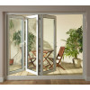 European Style UPVC Folding Doors, Soundproof, Bifolding Door For Living Room