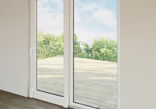 Custom UPVC Tilt And Sliding Door, Soundproof, Double Glass, Patio Door, For Balcony