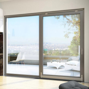 Hot Sale UPVC Tilt And Sliding Doors, Engergy Efficiency, Triple Glazing, For Living Romm