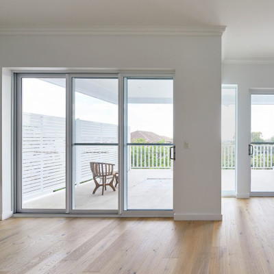 Custom UPVC Corner Doors, Double Glazing, Waterpoof, For Balcony